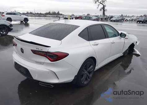2022 Acura Tlx A-Spec Package from USA, damaged, VIN 19UUB6F53NA001776